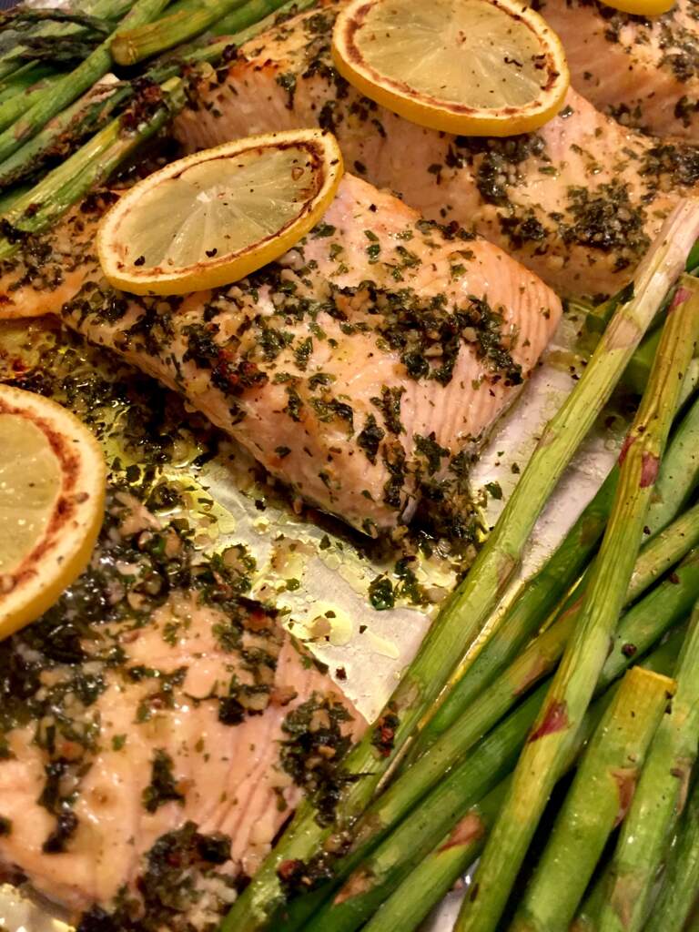 One Pan Salmon