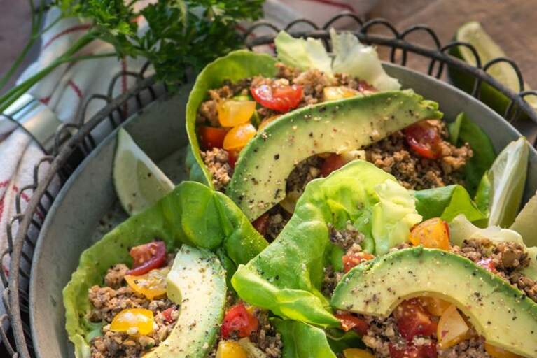 Walnut Mushroom Vegan Taco