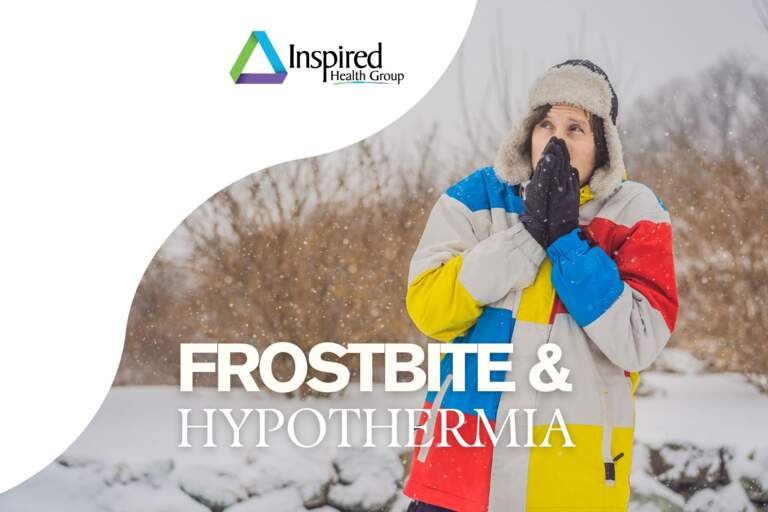 What to do if you notice the signs of Frostbite or Hypothermia