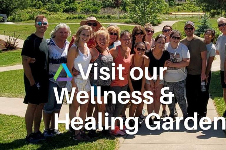 Visit our Wellness & Healing Garden