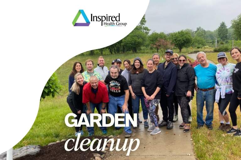 Garden Clean-up at IHG